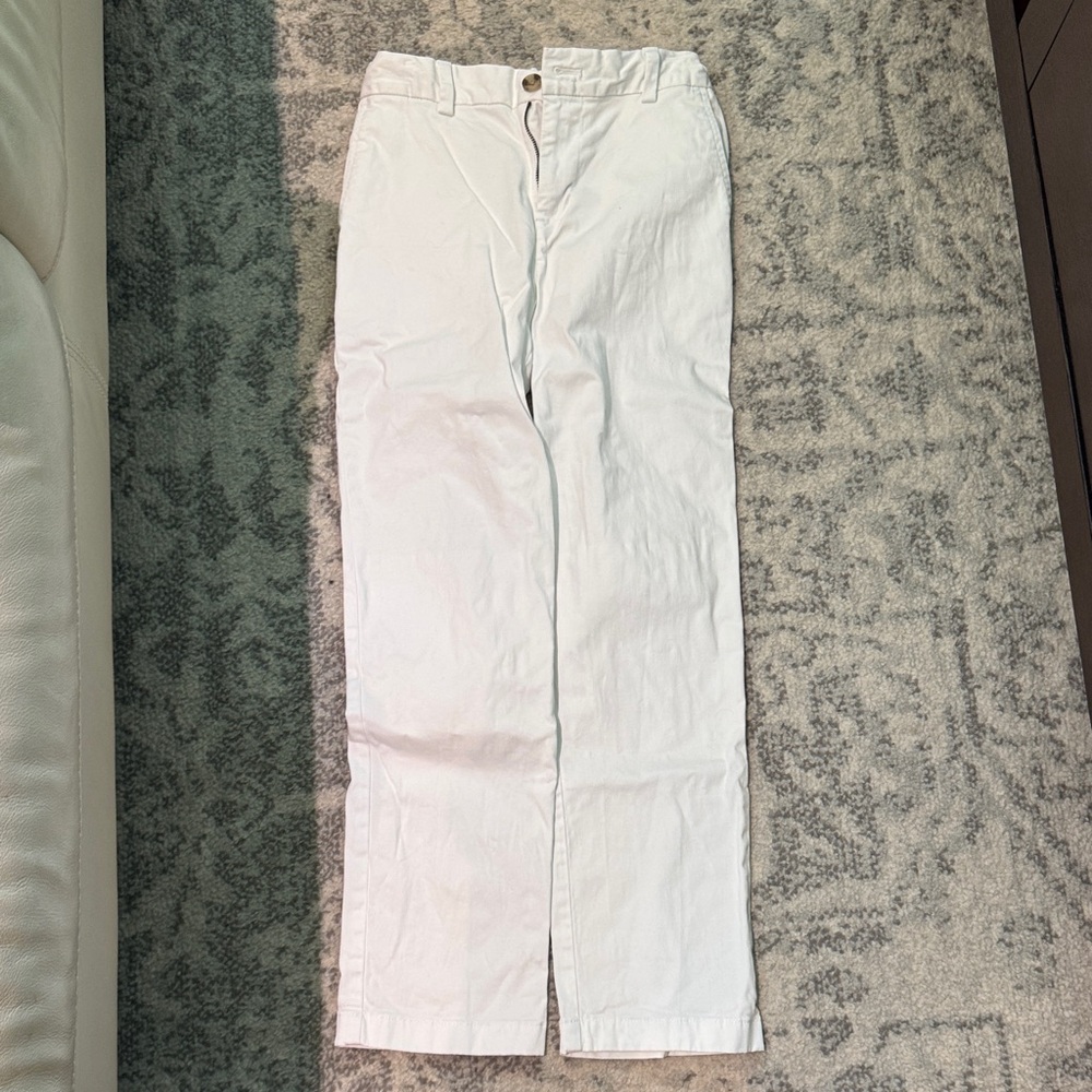Vineyard Vines Men's White Chino Pants